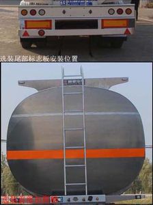 Tongyada  CTY9403GYYG Aluminum alloy oil transport semi-trailer