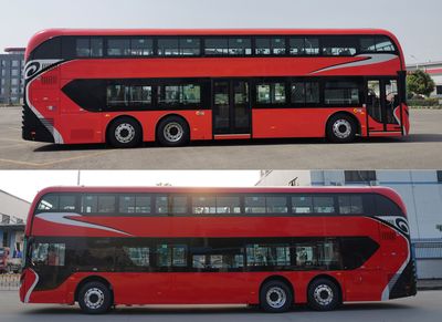 Guangtong Automobile GTQ6131BEVS30 Pure electric double decker city buses