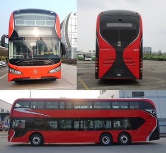 Guangtong Automobile GTQ6131BEVS30 Pure electric double decker city buses