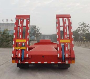 Zhiwo  LHW9401TDP Low flatbed semi-trailer