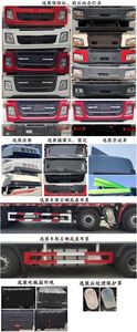 Shaanxi Automobile SX5319XYKXD456F1 Wing opening box car