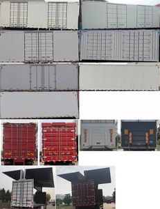 Shaanxi Automobile SX5319XYKXD456F1 Wing opening box car