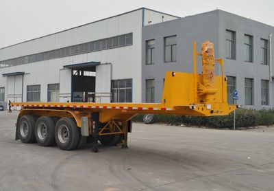 Liangshan Ping An Automobile TCC9400ZZXP Flat dump semi-trailer