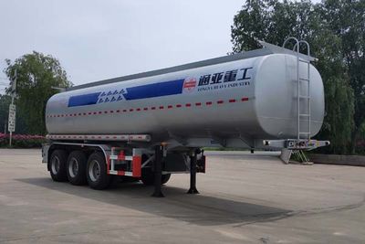 Tonghua  WTY9400GGY33 Liquid supply semi-trailer