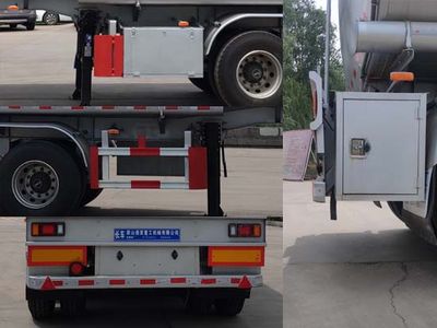 Tonghua  WTY9400GGY33 Liquid supply semi-trailer