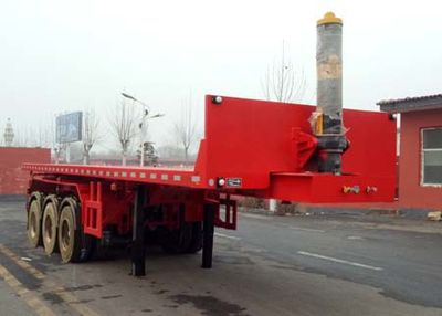 Yongkang  CXY9380ZZXP Flat dump semi-trailer