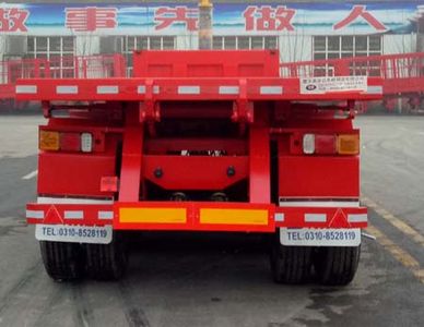 Yongkang  CXY9380ZZXP Flat dump semi-trailer