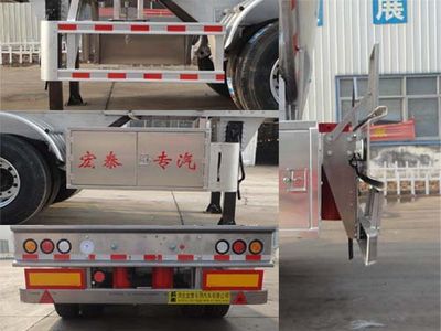 Zhengkang Hongtai brand automobiles HHT9407GFW Tank transport semi-trailer for corrosive substances