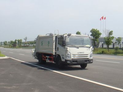 Jiangte brand automobiles JDF5080ZYSJ5 Compressed garbage truck