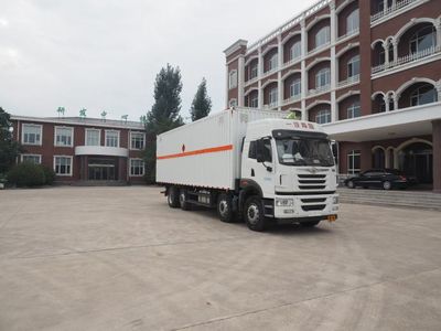 Zhongyan AutomobileBSZ5310XRQC5Flammable gas box transport vehicle