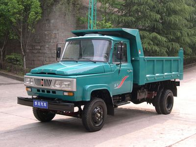 Huachuan brand automobiles DZ2810CD1T Self dumping low-speed truck