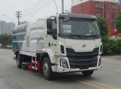 Huatong brand automobiles HCQ5186TXSLZ6 Washing and sweeping vehicle