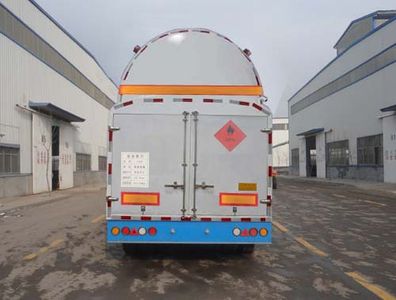 Changhua  HCH9402GDY Low temperature liquid transport semi-trailer