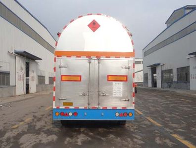 Changhua  HCH9402GDY Low temperature liquid transport semi-trailer