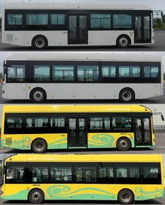 Shenwo  SWB6109BEV83G Pure electric low floor city buses