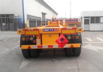 Liangshan Dongyue  CSQ9403TWY Transport semi-trailer of dangerous goods tank frame