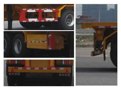 Changchunyu Chuangbai Automobile FCC9400ZZXP Flat dump semi-trailer