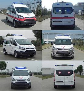 Jiangling Quanshun brand automobiles JX5046XJHMJ6 ambulance