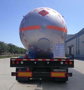 Jinbi  PJQ9401GYQC Semi trailer for liquefied gas transportation