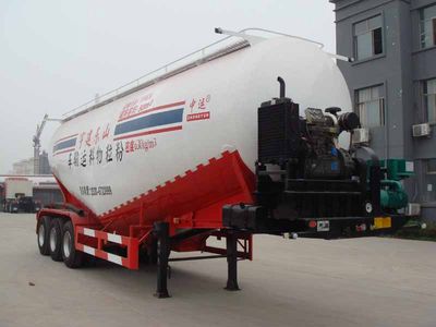 Zhongyun  YFZ9404GFLZY Low density powder material transportation semi-trailer