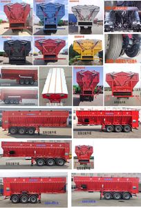 Jilu Hengchi  PG9408ZLSA Bulk grain transportation semi-trailer