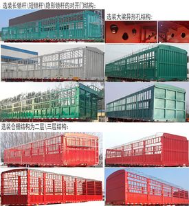 Yuntai  XLC9360CCY Gantry transport semi-trailer