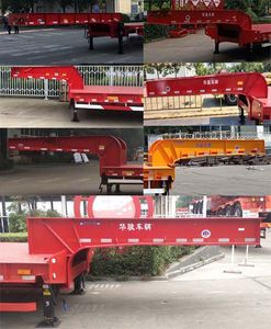 Huajun  ZCZ9390TDPH Low flatbed semi-trailer