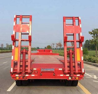 Huajun  ZCZ9390TDPH Low flatbed semi-trailer