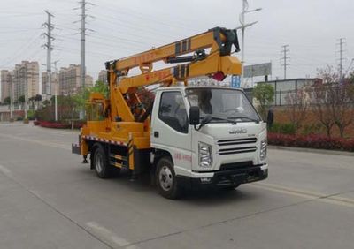 Huatong brand automobiles HCQ5040JGKJX6 High altitude work vehicle