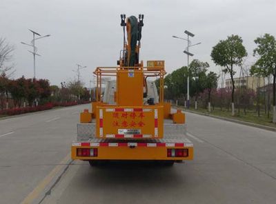 Huatong brand automobiles HCQ5040JGKJX6 High altitude work vehicle