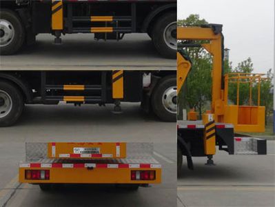 Huatong brand automobiles HCQ5040JGKJX6 High altitude work vehicle