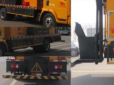 Shengyue  SDZ5047TXB Asphalt pavement thermal regeneration repair vehicle