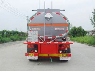 Tonghua  THT9282GHY Chemical liquid transportation semi-trailer