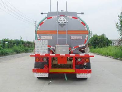 Tonghua  THT9282GHY Chemical liquid transportation semi-trailer