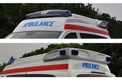 Ka Sheng license plate car ZZY5036XJH ambulance