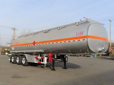 Changqing brand automobiles CQK9400GRY Flammable liquid tank transport semi-trailer