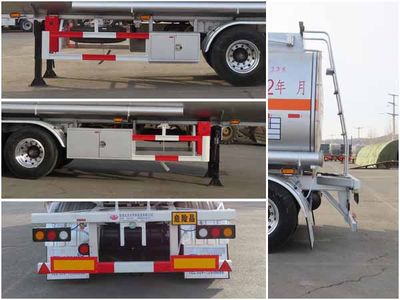 Changqing brand automobiles CQK9400GRY Flammable liquid tank transport semi-trailer