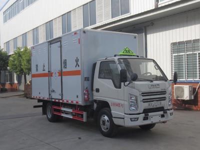 Jiangte brand automobiles JDF5040XDGJ6 Toxic and infectious goods box transport vehicle