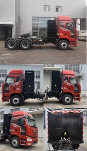 Jiefang Automobile CA4250P66T1BEVA2 Battery swappable pure electric semi-trailer tractor