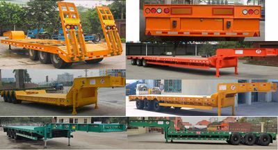 Mingwei  CMW9400TDP Low flatbed semi-trailer