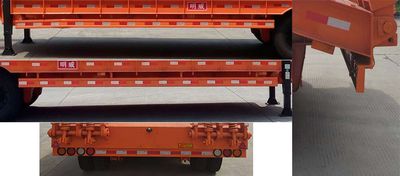 Mingwei  CMW9400TDP Low flatbed semi-trailer