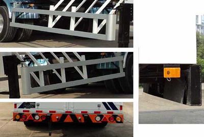 Hongtu  HT9400GDYF3 Low temperature liquid transport semi-trailer