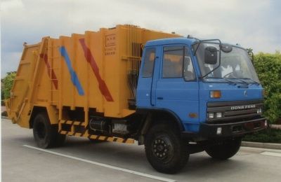 Jiutong  WQQ5160ZYS Compressed garbage truck