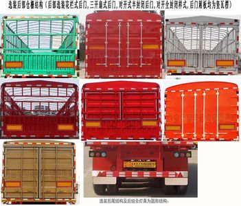 Wanfeng  WWX9402CCY Gantry transport semi-trailer