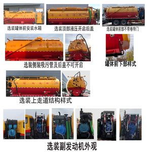 Cheng Li  CL5258GQW6CC Cleaning the suction truck