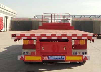 Juyunda brand automobile LZY9400TPBE Flat transport semi-trailer