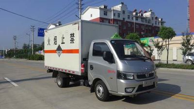 Huatong brand automobiles HCQ5035XZWE5 Miscellaneous dangerous goods box transport vehicle