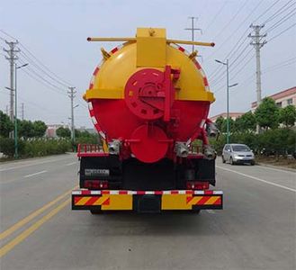 Huatong brand automobiles HCQ5181GQWDH5 Cleaning the suction truck