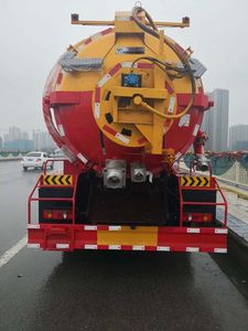 Huatong brand automobiles HCQ5181GQWDH5 Cleaning the suction truck