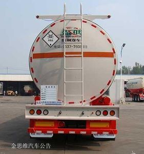 Shengrun  SKW9400GDG Tank transport semi-trailer for toxic and infectious substances